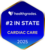 Healthgrades #2 in State Cardiac Care